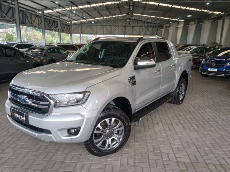 FORD - RANGER - 2021/2021 - Prata - Sob Consulta