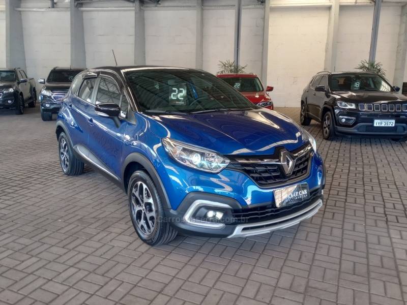 RENAULT - CAPTUR - 2021/2022 - Azul - R$ 110.000,00